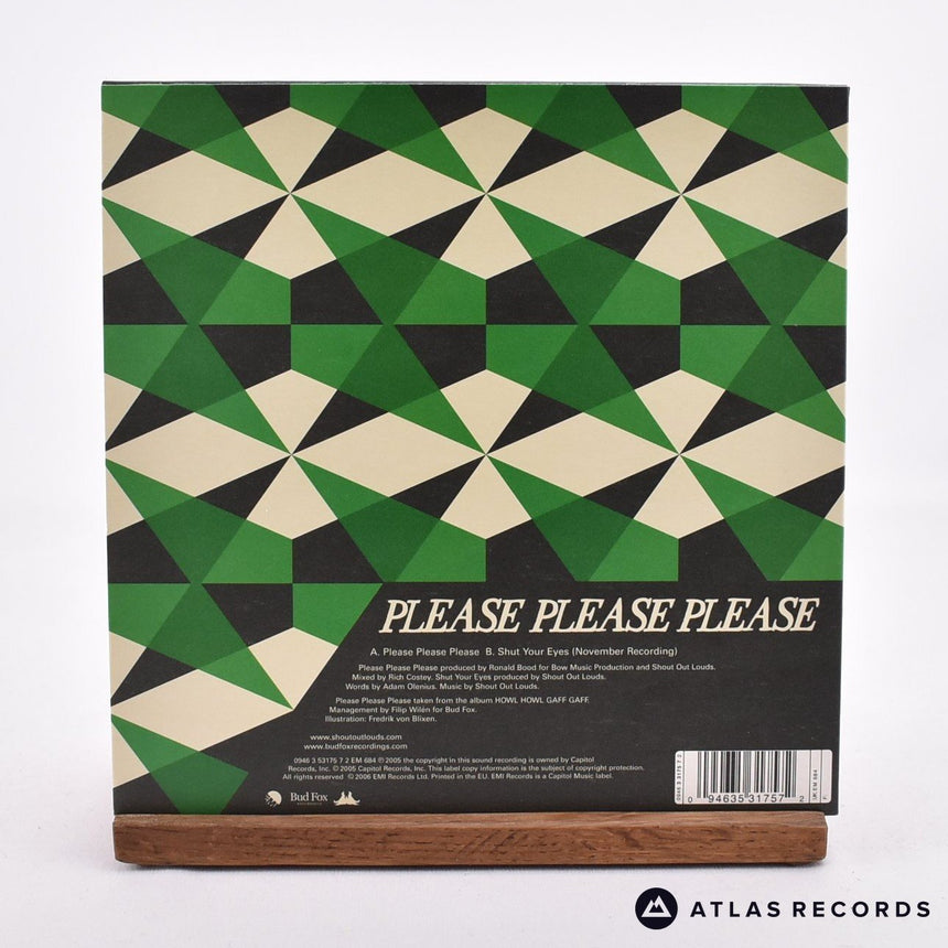 Shout Out Louds - Please Please Please - 7" Vinyl Record - NM/NM