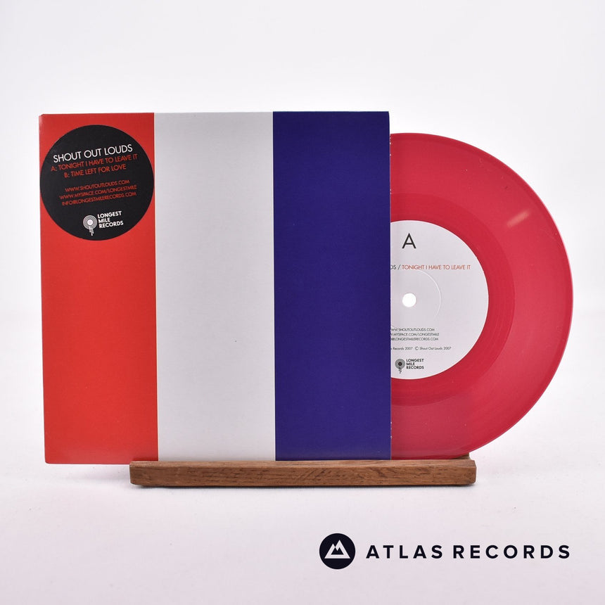 Shout Out Louds Tonight I Have To Leave It 7" Vinyl Record - Front Cover & Record