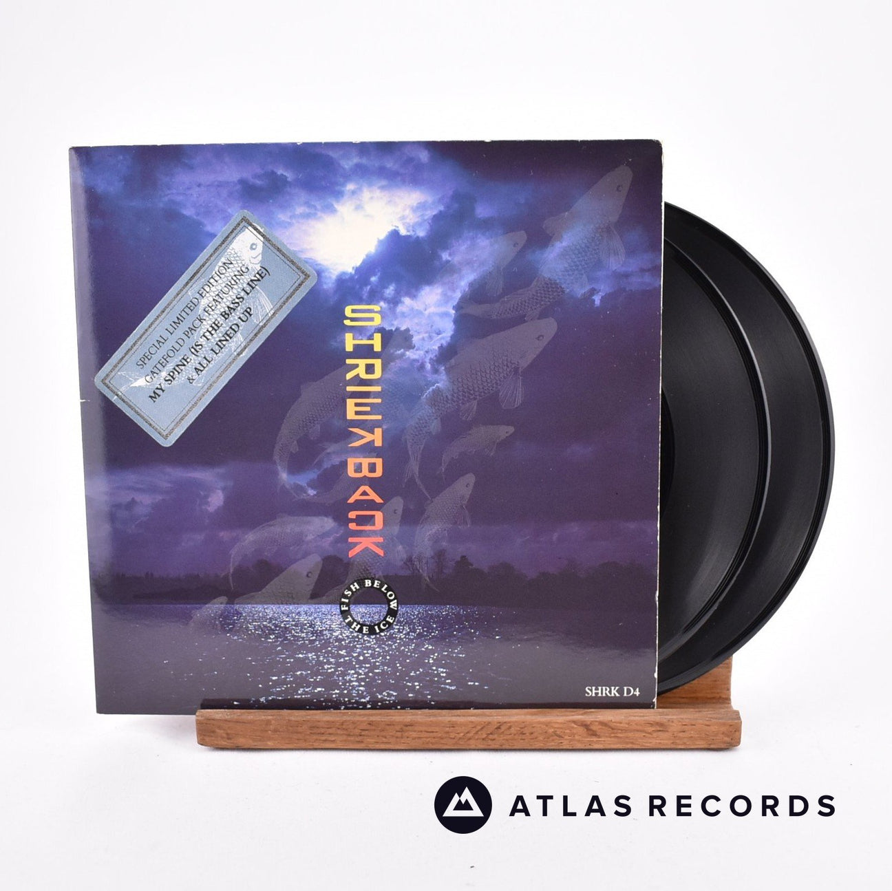 Shriekback Fish Below The Ice 2 x 7" Vinyl Record - Front Cover & Record