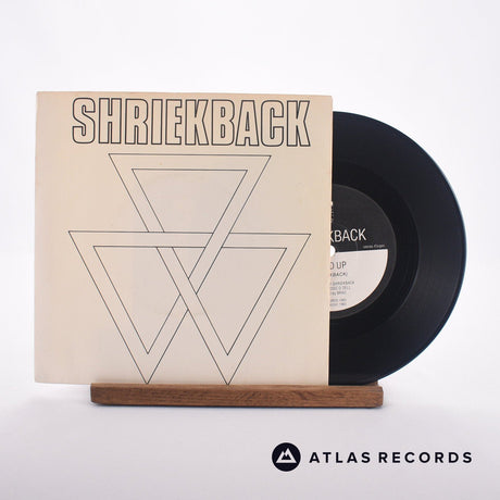 Shriekback Lined Up 7" Vinyl Record - Front Cover & Record