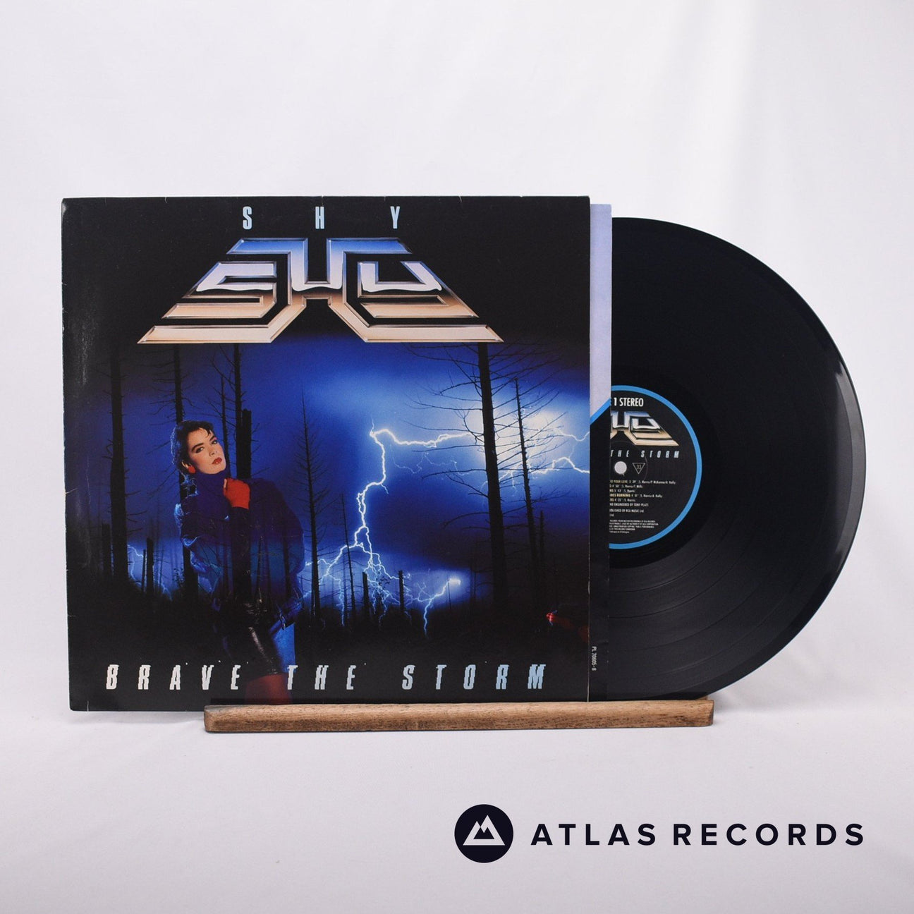 Shy Brave The Storm LP Vinyl Record - Front Cover & Record