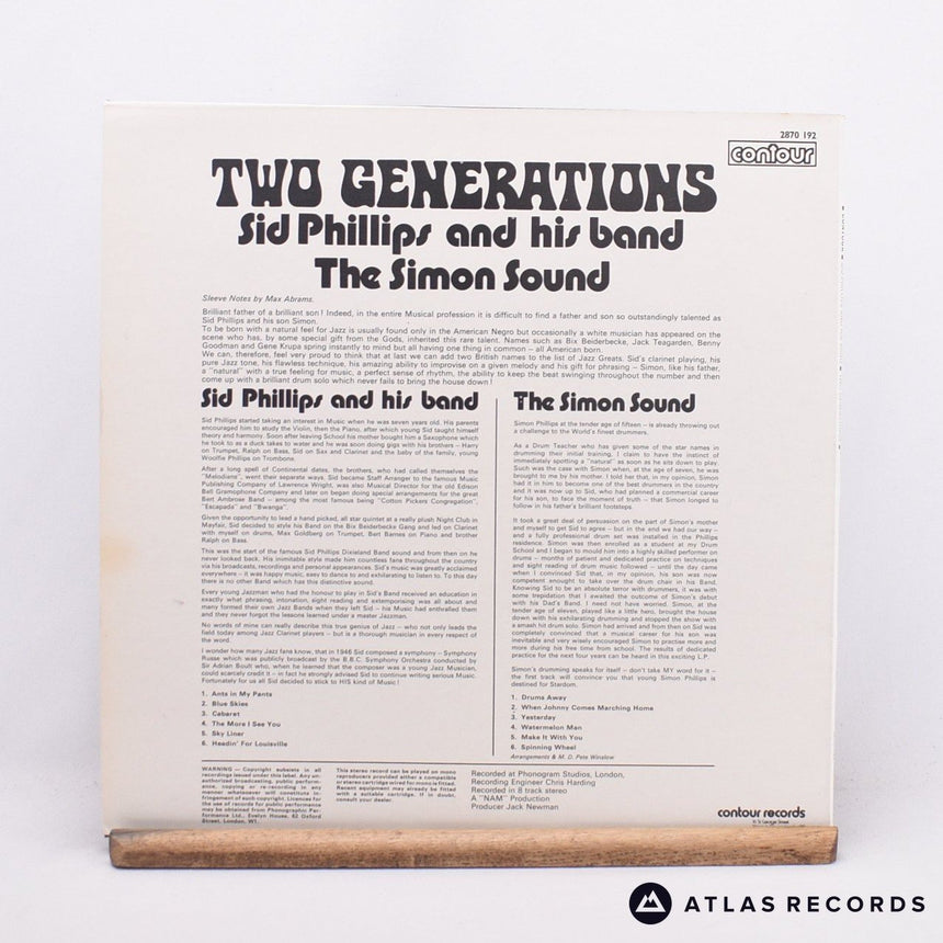 Sid Phillips Band - Two Generations - LP Vinyl Record - EX/VG+