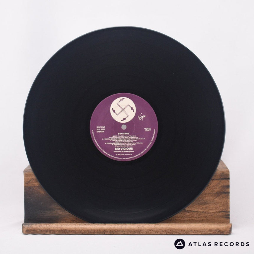 Sid Vicious - Sid Sings - Poster A4 B7 LP Vinyl Record - VG+/EX