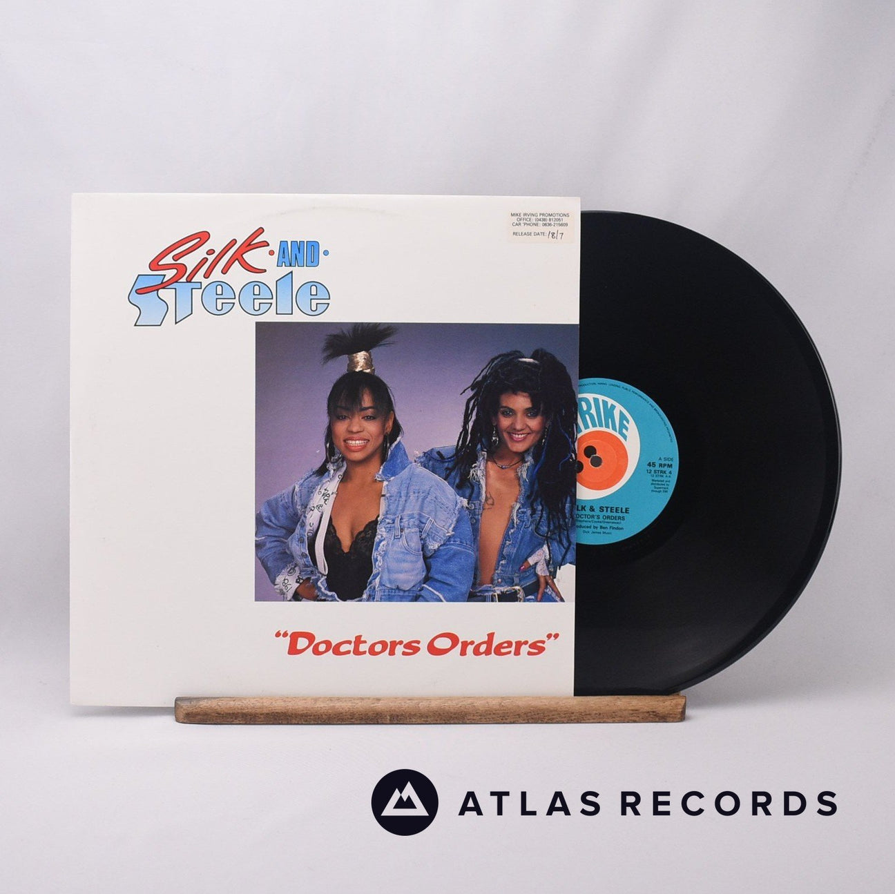 Silk And Steele Doctors Orders 12" Vinyl Record - Front Cover & Record