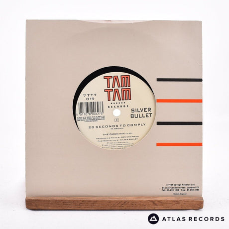 Silver Bullet - 20 Seconds To Comply - 7" Vinyl Record - VG+/VG+