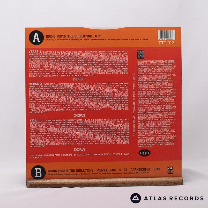 Silver Bullet - Bring Forth The Guillotine - 12" Vinyl Record - EX/EX