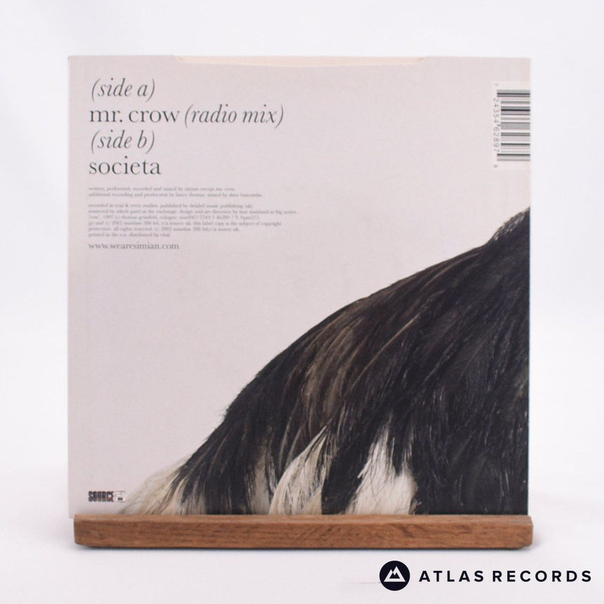 Simian - Mr. Crow - 7" Vinyl Record - EX/EX