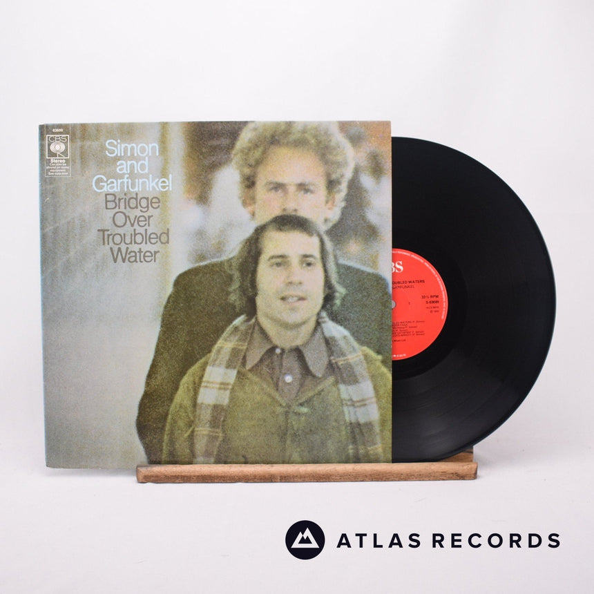Simon & Garfunkel Bridge Over Troubled Water LP Vinyl Record - Front Cover & Record