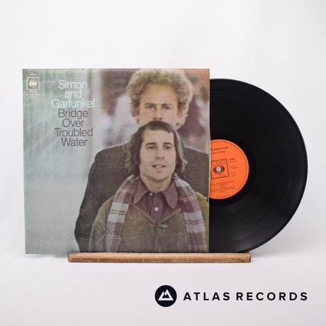 Simon & Garfunkel Bridge Over Troubled Water LP Vinyl Record - Front Cover & Record