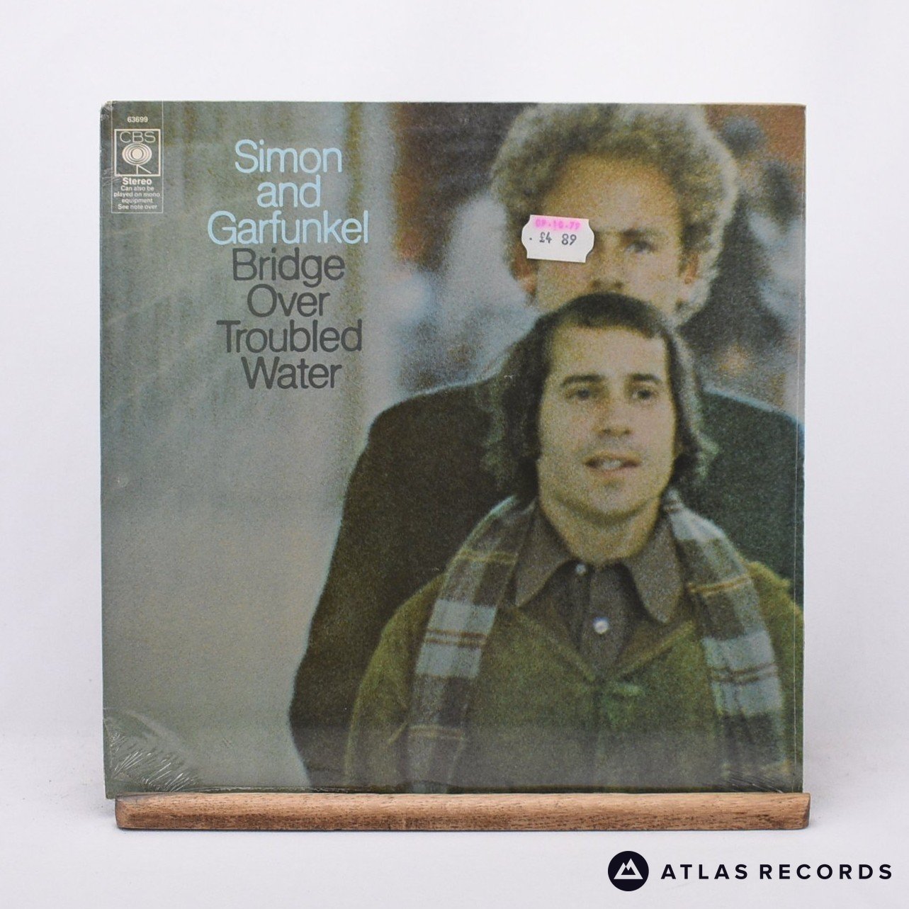 Simon & Garfunkel Bridge Over Troubled Water LP Vinyl Record - Front Cover & Record