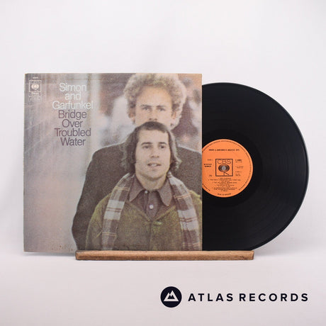 Simon & Garfunkel Bridge Over Troubled Water LP Vinyl Record - Front Cover & Record