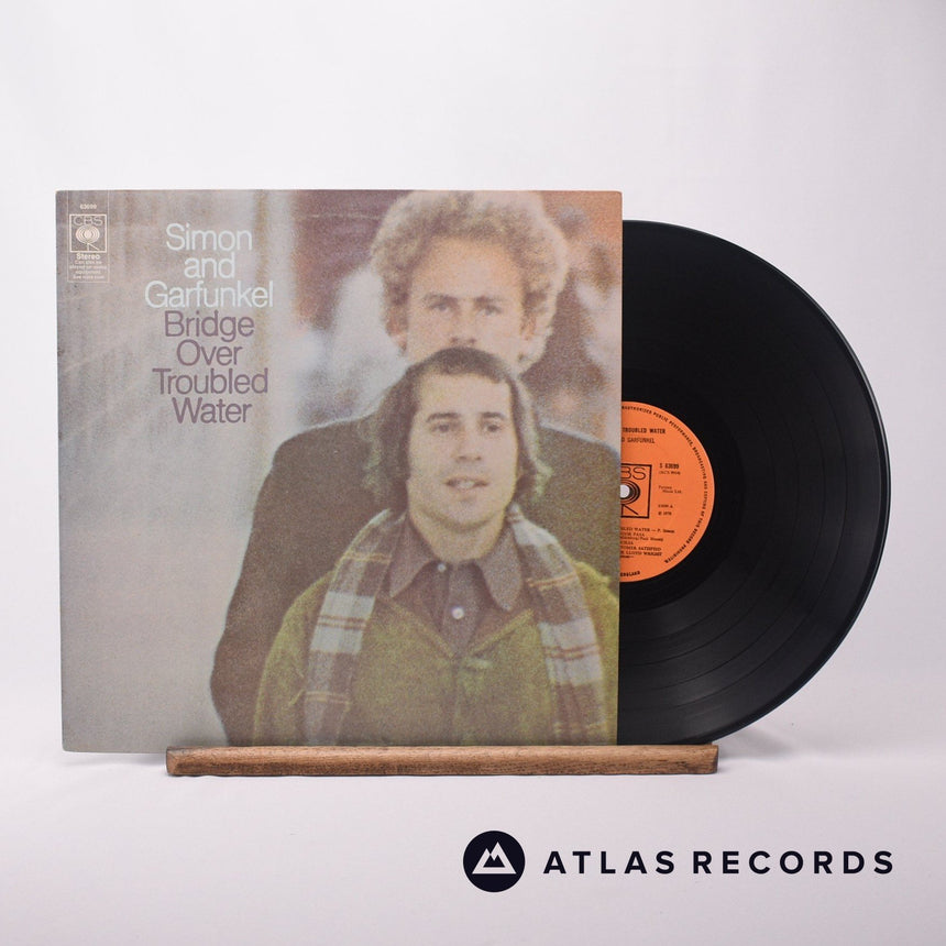 Simon & Garfunkel Bridge Over Troubled Water LP Vinyl Record - Front Cover & Record