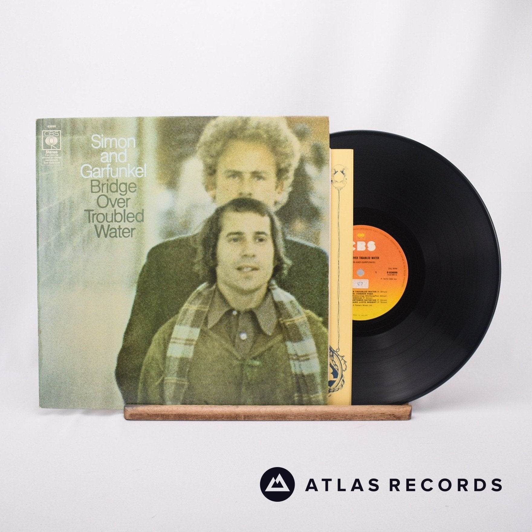 Simon & Garfunkel Bridge Over Troubled Water LP Vinyl EX/EX