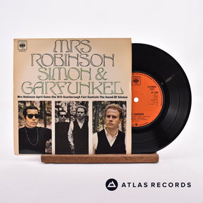 Simon & Garfunkel Mrs. Robinson 7" Vinyl Record - Front Cover & Record