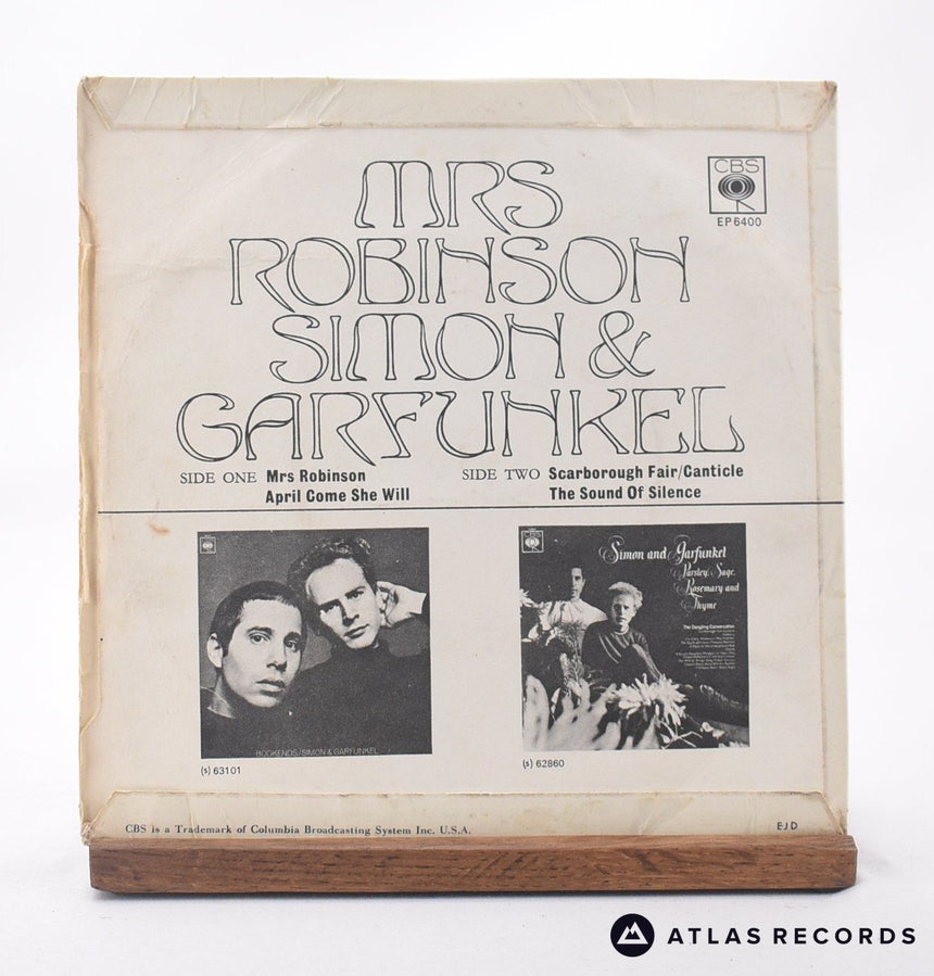 Simon & Garfunkel - Mrs Robinson - 7" EP Vinyl Record - VG+/VG+