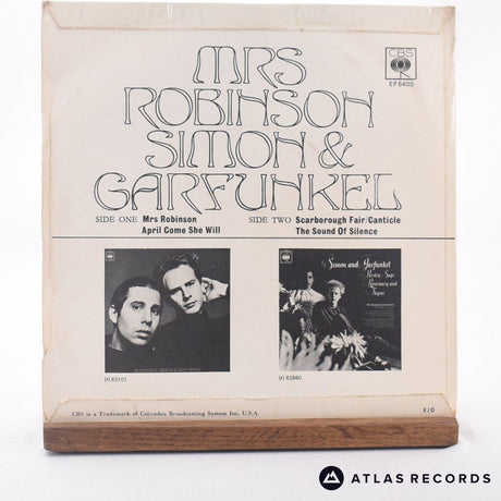 Simon & Garfunkel - Mrs. Robinson - 7" EP Vinyl Record - VG+/VG+