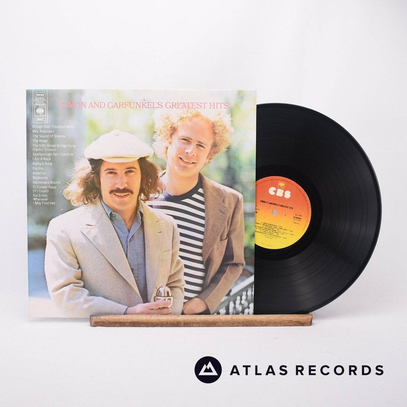 Simon & Garfunkel Simon And Garfunkel's Greatest Hits LP Vinyl Record - Front Cover & Record