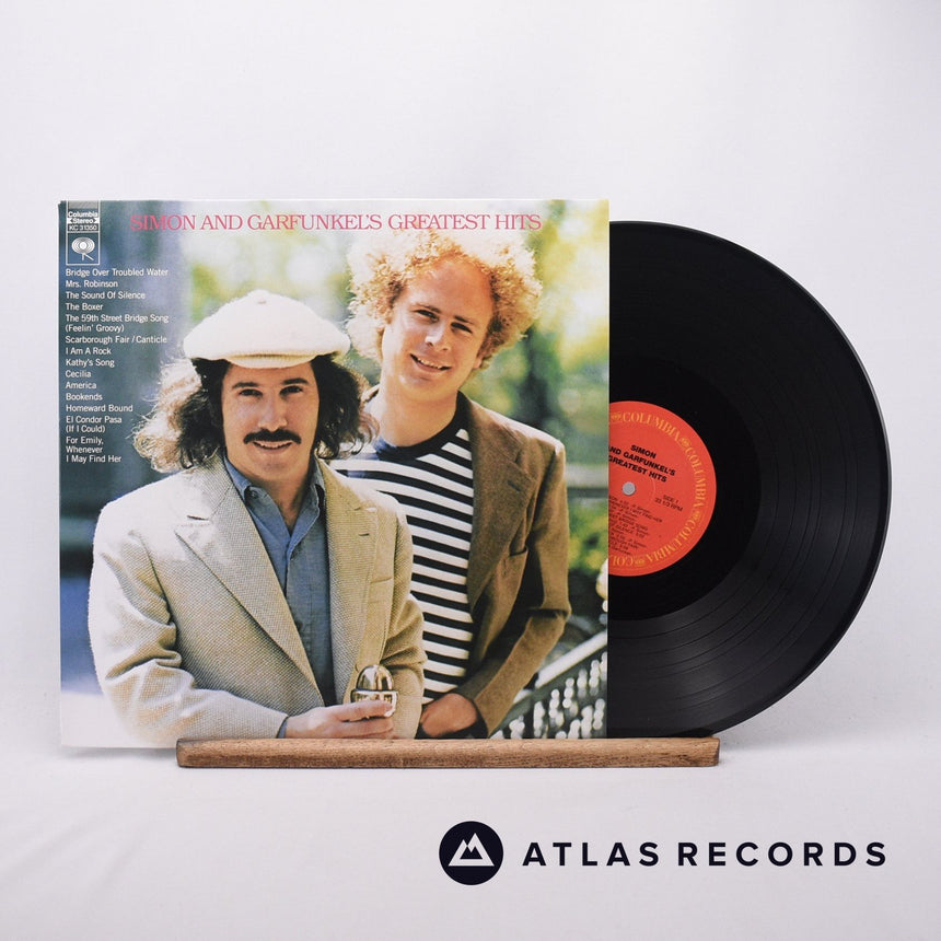 Simon & Garfunkel Simon And Garfunkel's Greatest Hits LP Vinyl Record - Front Cover & Record