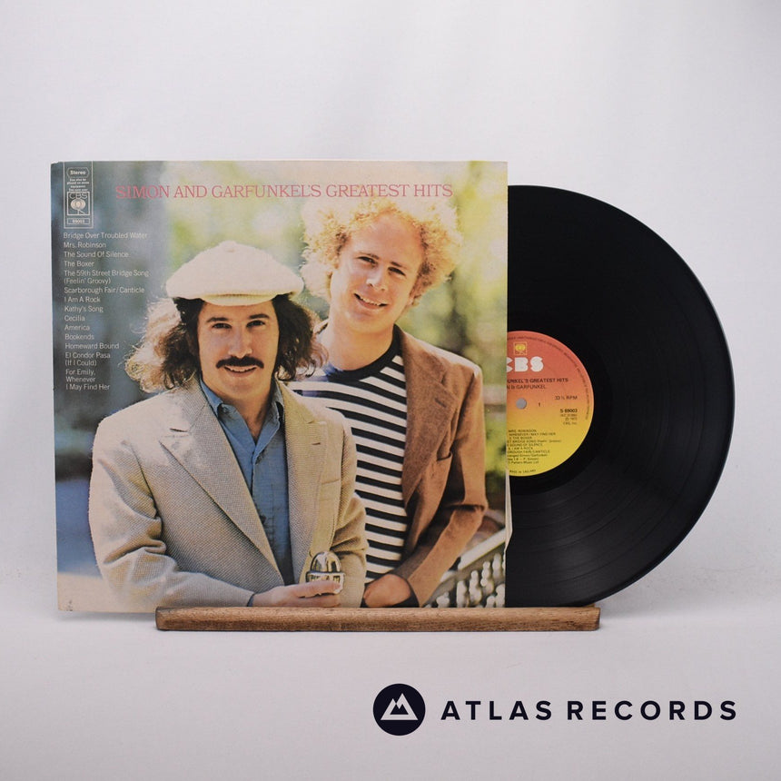 Simon & Garfunkel Simon And Garfunkel's Greatest Hits LP Vinyl Record - Front Cover & Record