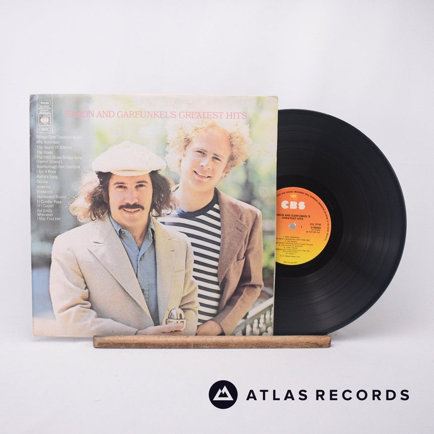 Simon & Garfunkel Simon And Garfunkel's Greatest Hits LP Vinyl Record - Front Cover & Record
