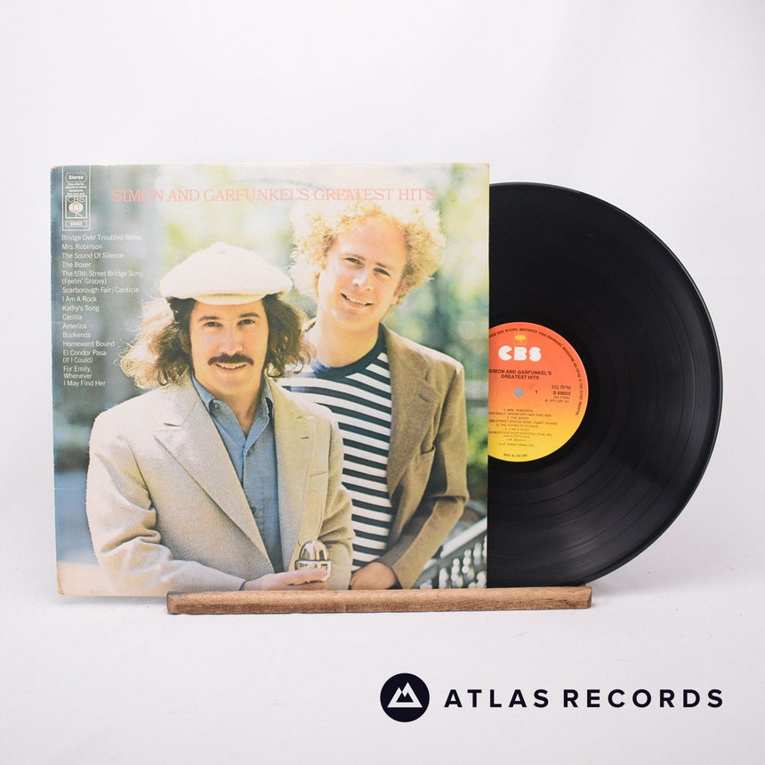 Simon & Garfunkel Simon And Garfunkel's Greatest Hits LP Vinyl Record - Front Cover & Record