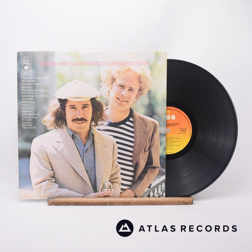 Simon & Garfunkel Simon And Garfunkel's Greatest Hits LP Vinyl Record - Front Cover & Record