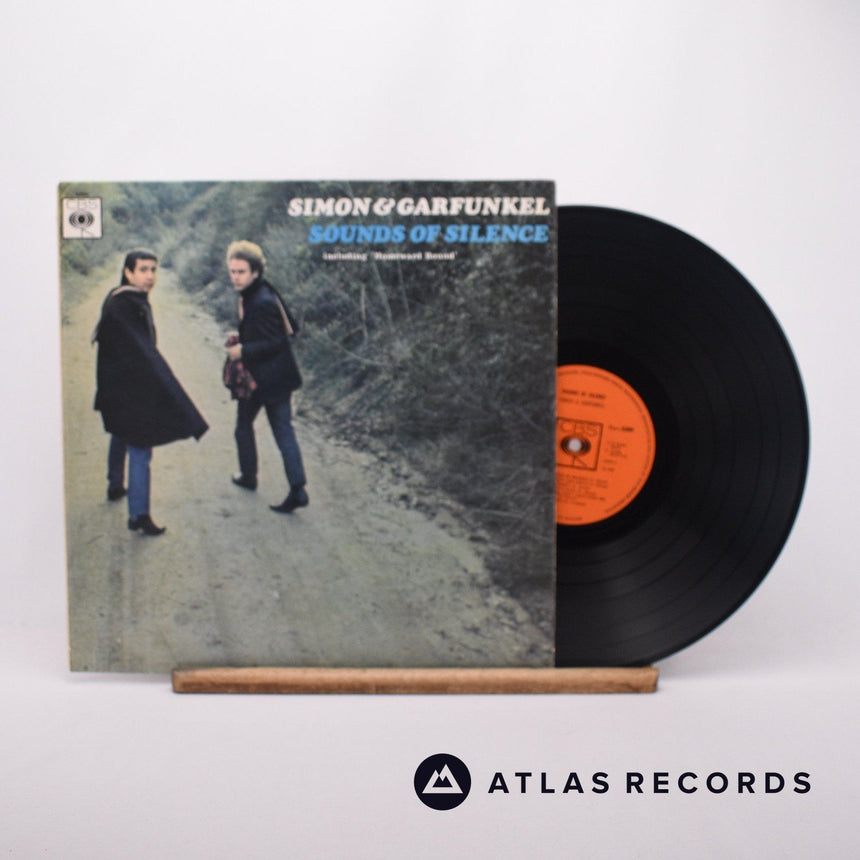 Simon & Garfunkel Sounds Of Silence LP Vinyl Record - Front Cover & Record