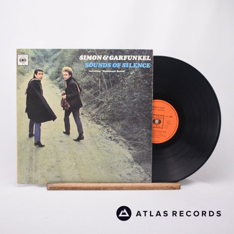 Simon & Garfunkel Sounds Of Silence LP Vinyl Record - Front Cover & Record