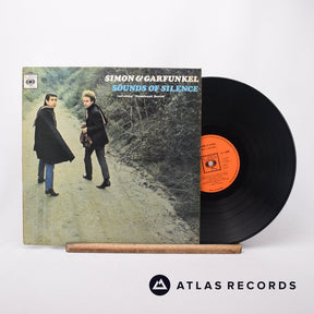 Simon & Garfunkel Sounds Of Silence LP Vinyl Record - Front Cover & Record