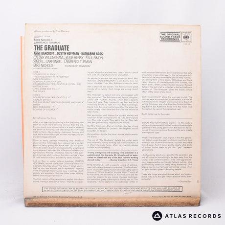 Simon & Garfunkel - The Graduate - LP Vinyl Record - VG+/VG