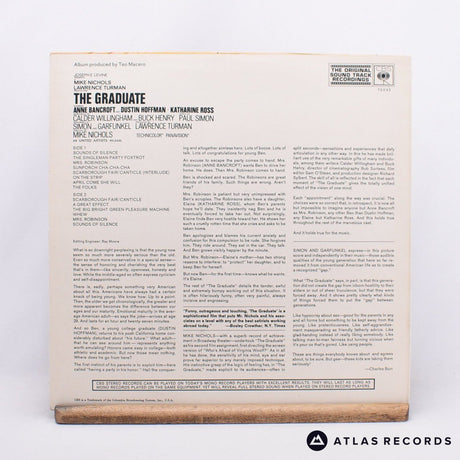 Simon & Garfunkel - The Graduate (Original Soundtrack) - LP Vinyl Record - EX/EX