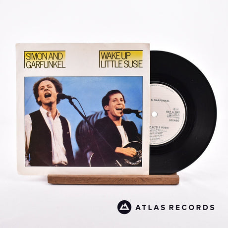 Simon & Garfunkel Wake Up Little Susie 7" Vinyl Record - Front Cover & Record