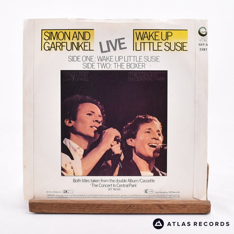 Simon & Garfunkel - Wake Up Little Susie - 7" Vinyl Record - EX/EX
