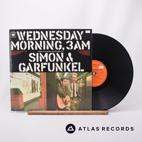Simon & Garfunkel Wednesday Morning, 3 A.M. LP Vinyl Record - Front Cover & Record