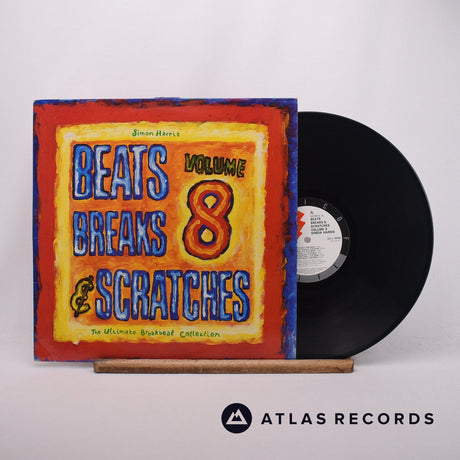 Simon Harris Beats, Breaks & Scratches Volume 8 LP Vinyl Record - Front Cover & Record