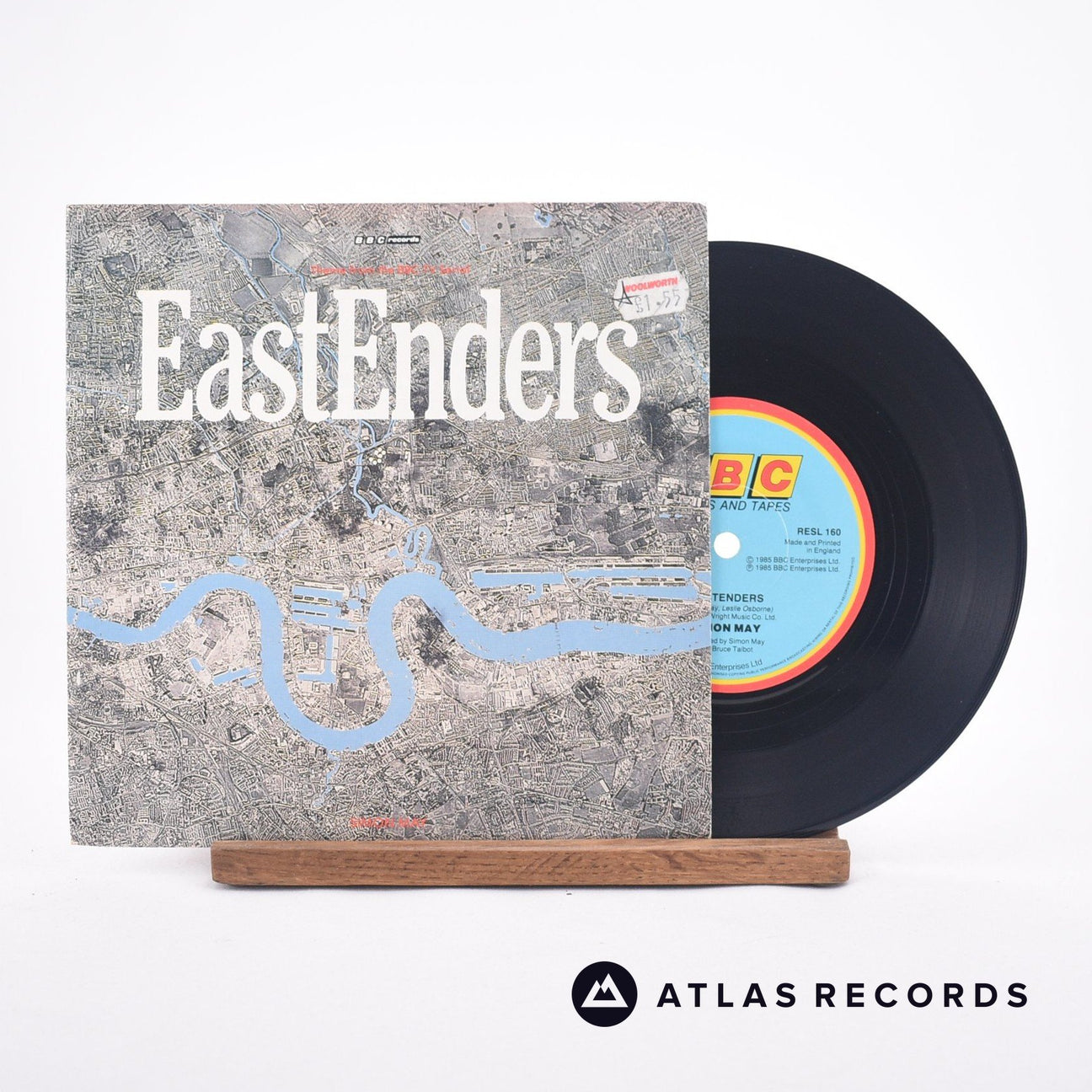 Simon May Eastenders 7" Vinyl Record - Front Cover & Record