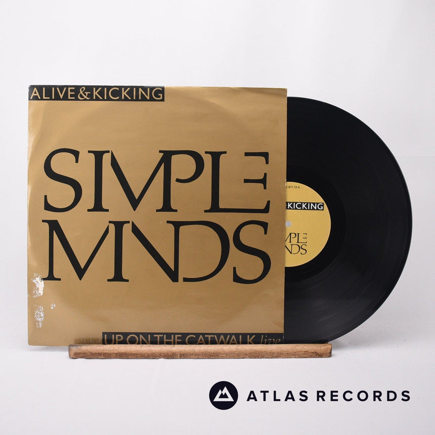 Simple Minds - Alive & Kicking - 12" Vinyl Record - VG+/EX