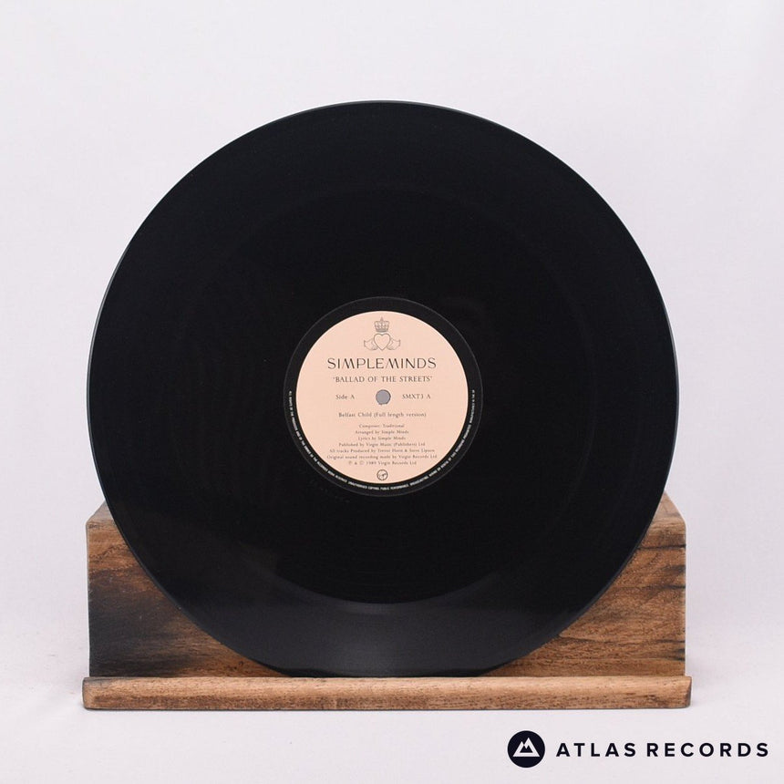 Simple Minds - Ballad Of The Streets - 12" Vinyl Record - EX/VG+