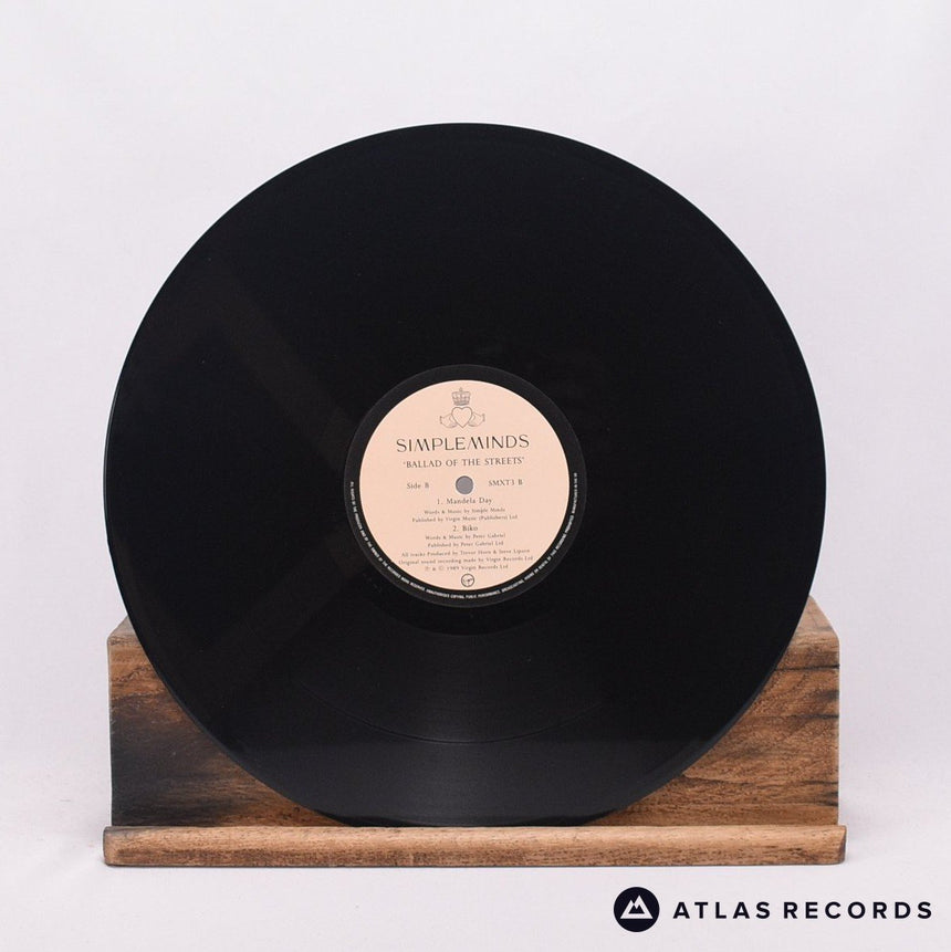 Simple Minds - Ballad Of The Streets - 12" Vinyl Record - EX/VG+