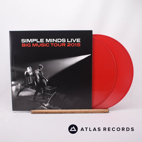 Simple Minds Big Music Tour 2015 2 x LP Vinyl Record - Front Cover & Record
