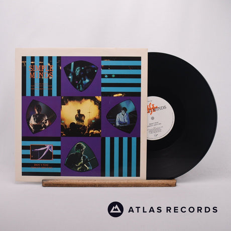 Simple Minds Don't You 12" Vinyl Record - Front Cover & Record