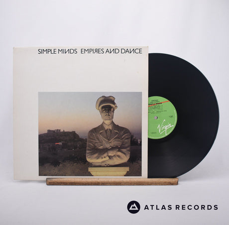 Simple Minds Empires And Dance LP Vinyl Record - Front Cover & Record