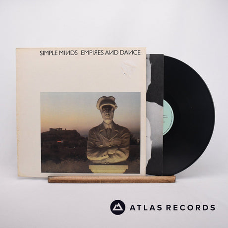 Simple Minds Empires And Dance LP Vinyl Record - Front Cover & Record