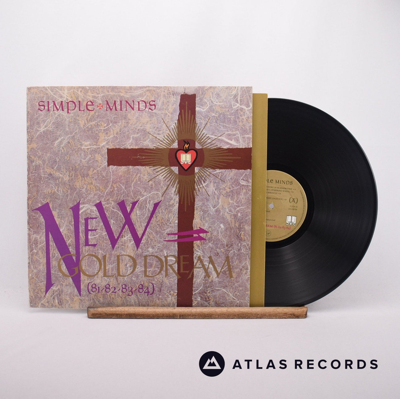 Simple Minds New Gold Dream LP Vinyl Record - Front Cover & Record