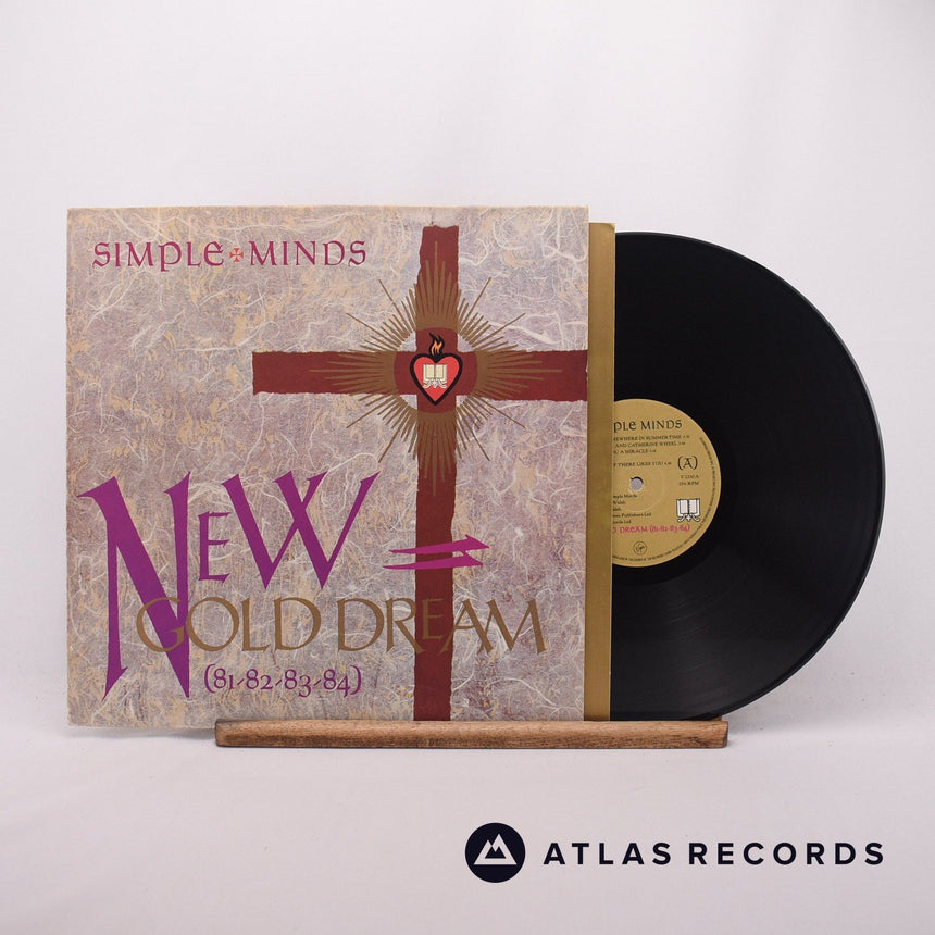 Simple Minds New Gold Dream LP Vinyl Record - Front Cover & Record