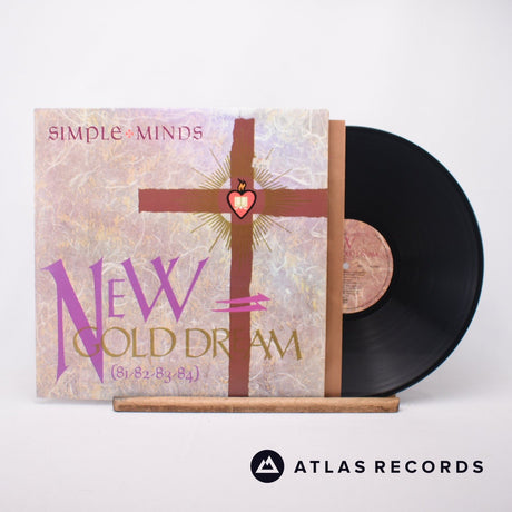 Simple Minds New Gold Dream LP Vinyl Record - Front Cover & Record