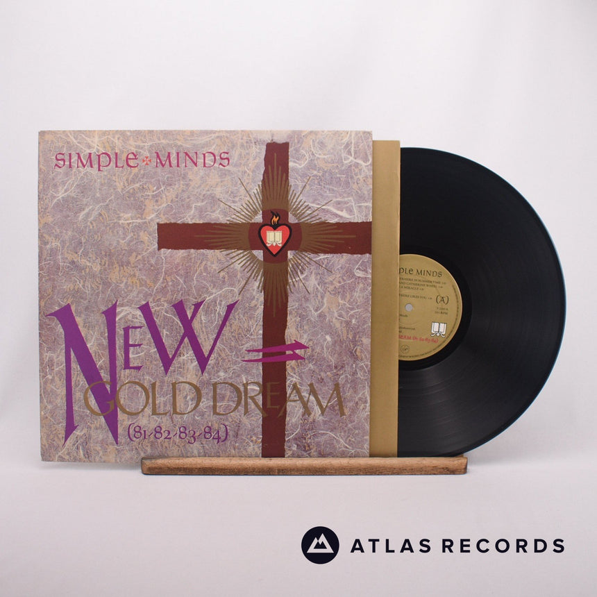 Simple Minds New Gold Dream LP Vinyl Record - Front Cover & Record