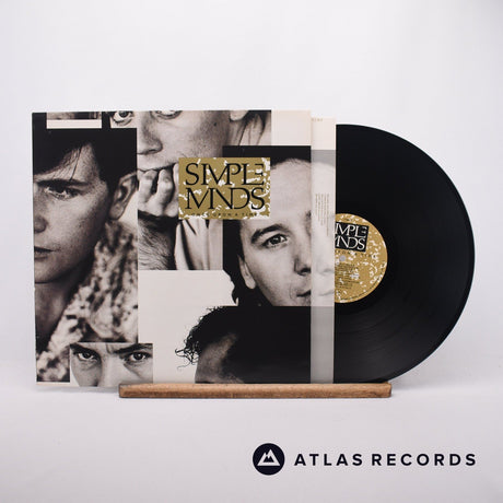 Simple Minds Once Upon A Time LP Vinyl Record - Front Cover & Record