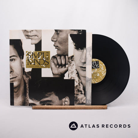 Simple Minds Once Upon A Time LP Vinyl Record - Front Cover & Record