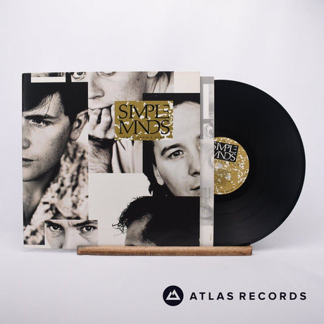 Simple Minds Once Upon A Time LP Vinyl Record - Front Cover & Record